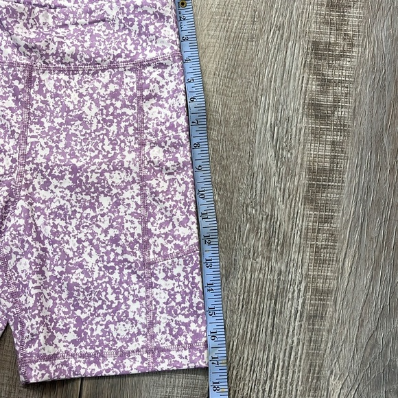 Zelos•🎉HP🥳 Girls Compression Bike Shorts Lavender White, Size XL, - Picture 6 of 6